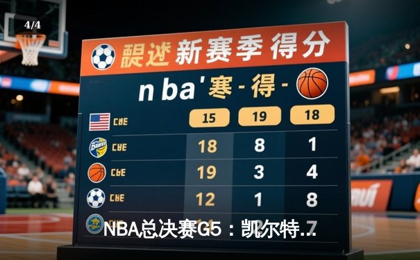 NBA总决赛G5：凯尔特人绝境逆袭，布朗砍下40分将系列赛拖入G6 - 4