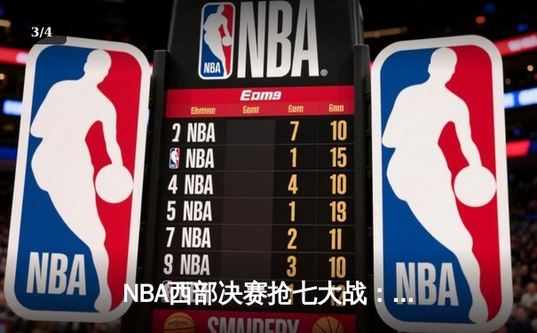 NBA西部决赛抢七大战：爱德华兹44分创纪录，森林狼逆转掘金挺进总决赛 - 3